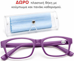 Panora Reading Glasses +2.00 In Purple Colour 14810 Panora Reading Glasses +2.00 In Purple Colour 14810