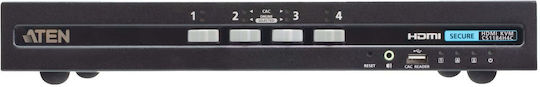 Aten W128241175 KVM & Data Switch με USB / HDMI / Audio