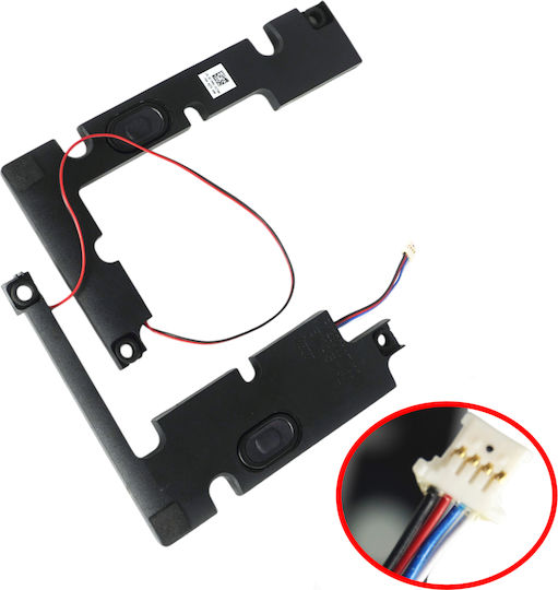 Speaker Set Pair Laptop Dell Inspiron 15 7000 7560 7560-622p2 7572 0ctmmg Ctmmg Cn-0ctmmg Pk23000ty00 Bak50l Speakers Left+Right Code 1-spkr385
