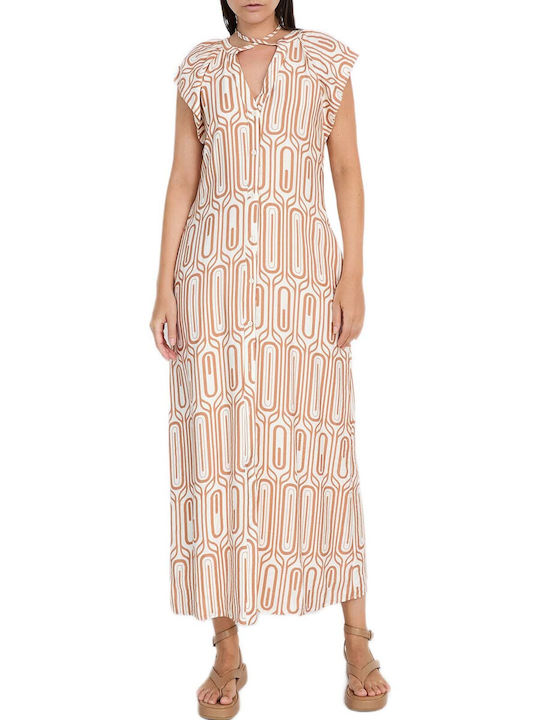 Skatie Damenkleid Ganztägig Beiges