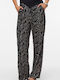 Joy Pantaloni Largi Dama Negri