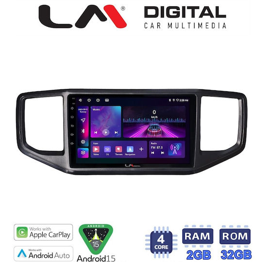 LM Digital Ηχοσύστημα Αυτοκινήτου για Volkswagen Amarok 2017 2021 (Bluetooth/USB/WiFi/GPS/Apple-Carplay/Android-Auto)