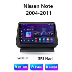 Ηχοσύστημα Nissan Note 2004-2011 με Bluetooth, USB & GPS
