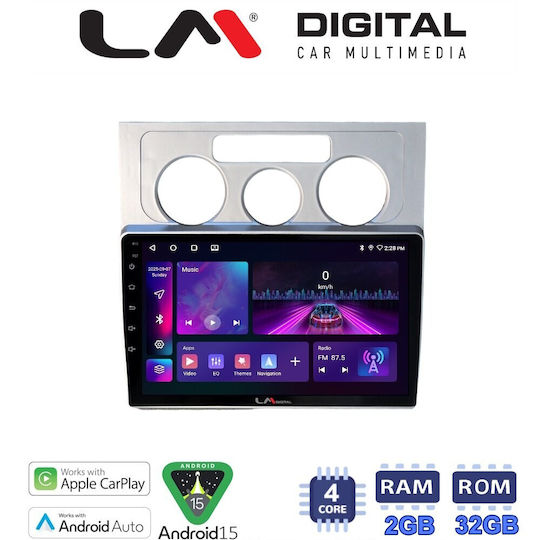 LM Digital Ηχοσύστημα Αυτοκινήτου για Volkswagen Touran 2003 2010 (Bluetooth/USB/WiFi/GPS/Apple-Carplay/Android-Auto)
