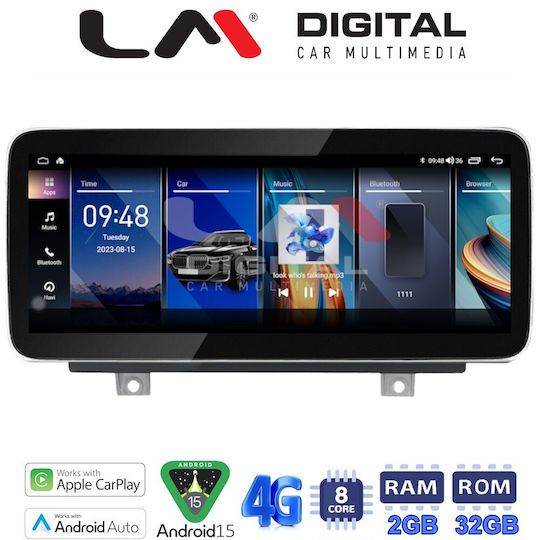 LM Digital Car Audio System for BMW Series 3 F30 Series 4 F32 2009 2019 Bluetooth USB Wi-Fi GPS Apple CarPlay Android Auto