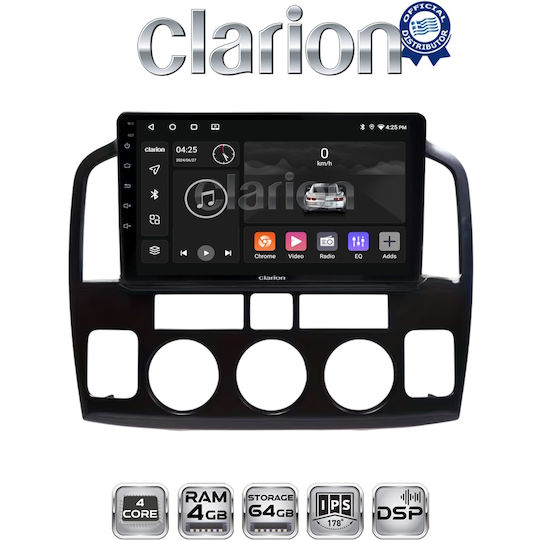 Clarion Ηχοσύστημα Αυτοκινήτου για Suzuki Grand Vitara 1998 > 2004 (Bluetooth/USB/WiFi/GPS/Apple-Carplay/Android-Auto)