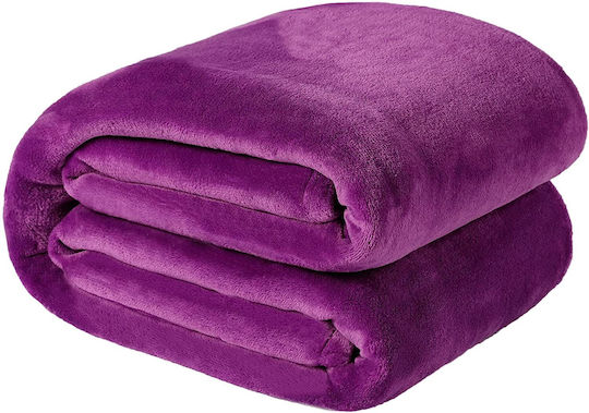Μονή 150x210εκ. Purple