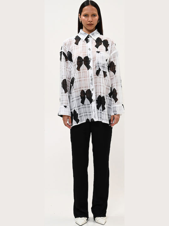 Boom Long Sleeve Women's Shirt Black