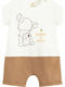 Cool Club Set Baby Bodysuits White 2 Pieces
