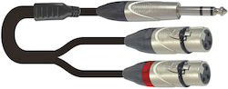 Onsei Cable XLR Male Black 1m ON-Y18110
