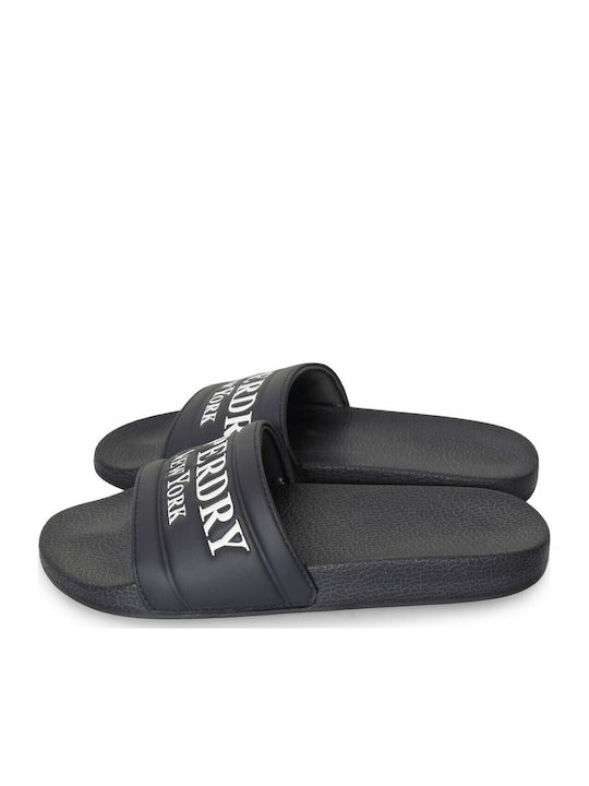 Superdry D3 Sdna Slides in Navy Blue Colour