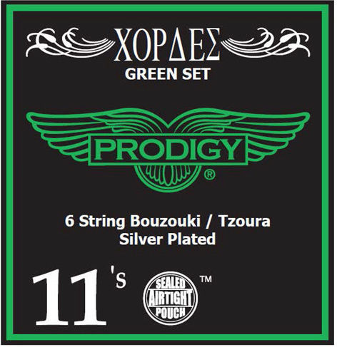 Prodigy Single Silver Plated String for Bouzouki / Tzouras Strings