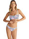 Bikinihosen Slip Petrol
