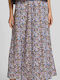 Maxi Φούστα Black/denise