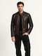 Leather Jacket Bordeaux