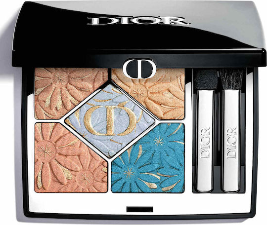 Dior Diorshow Paletă cu Farduri de Pleoape Pudră Presată 162 Summer Azur 6gr