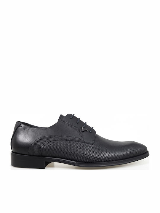 Leather Men's Moccasins in Black Colour