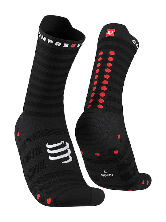 Compressport Racing Ultralight Бягане Чорапи Че...