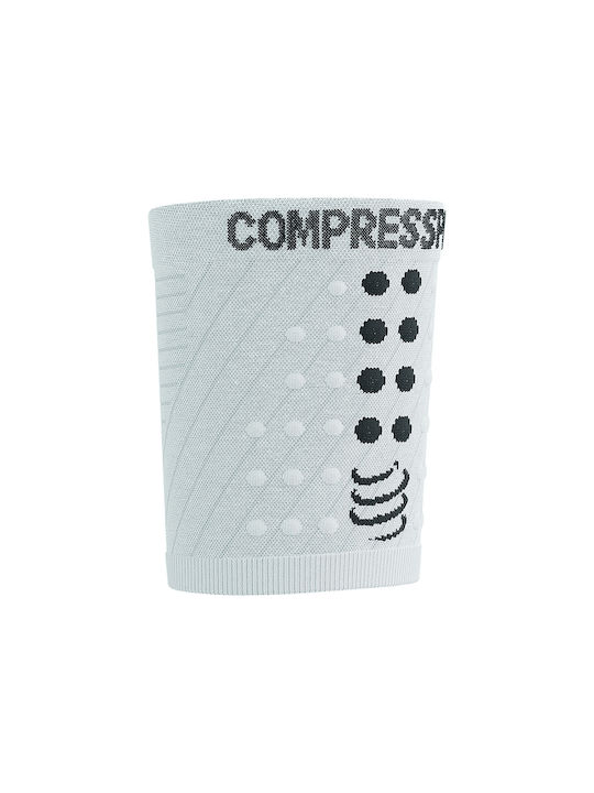 Compressport Sweatbands Αθλητικά Περικάρπια Λευκά