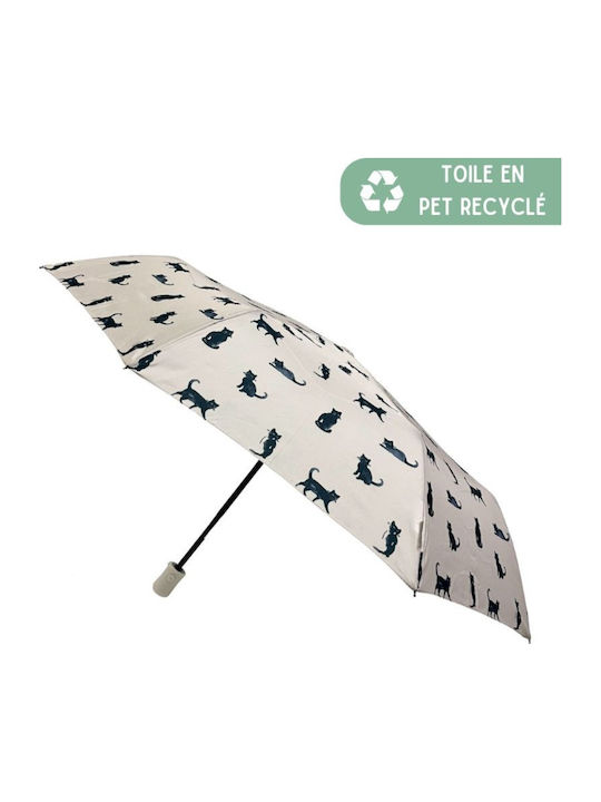 Smati Automatic Compact Black Umbrella