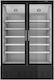 Domi Ψυγείο Βιτρίνας Self-Service 77x205εκ.