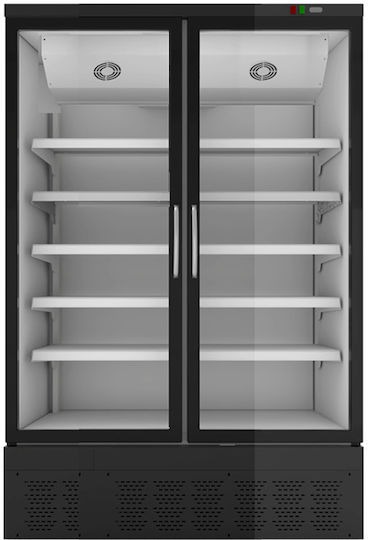 Domi Domi Vitrinen-Kühlschrank Self-Service Livas Gefrierfach 205