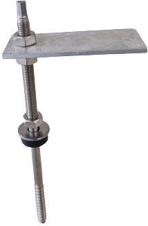 Helios Self-Piercing Coach Screw Inox with Length 300mm
