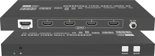 Vivolink Av Signal Transmission System Wall Video Processor Black 11 W