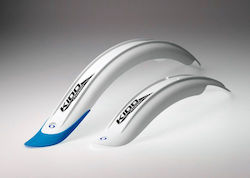 Kido Chopper SDS 16-18 Zoll Weiß-Blauer Fahrrad-Schutzblech