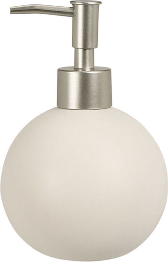 MRShome Metallic White Dispenser 375ml