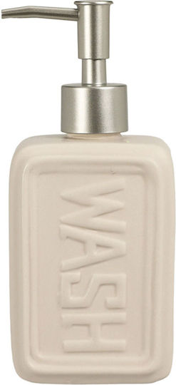 MRShome Metallic White Dispenser 300ml
