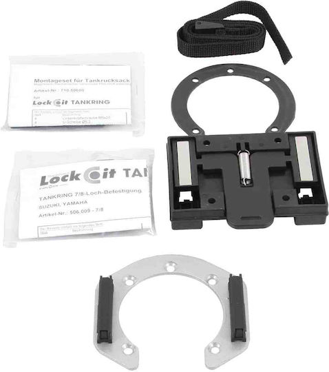 Hepco Becker Αντάπτορας Κομπλέ Tank Bag Lock It 7/8 Τρύπες Yamaha Suzuki 506009-7/8