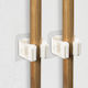 Mop & Broom Holder 2 Pieces