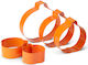 Set 5 Metal Halloween Pumpkin Cake Molds