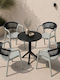 Saray Home Garten- und Outdoor-Möbelsets Typsatz Wohnzimmer 5 Stück mit Herstellerfarbe Hell Khaki