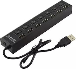 CoreParts USB Hub 7 Θυρών (USB-A) MSPP74014