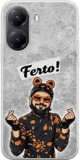 Калъф Iconic Music Collection Ferto Xiaomi Poco X7 Pro 5g Гъвкав TPU Прозрачен Силикон