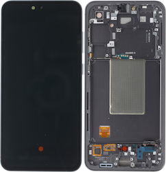 Samsung Οθόνη με Πλαίσιο για Samsung S721b Galaxy S24 Fe (Μαύρο)