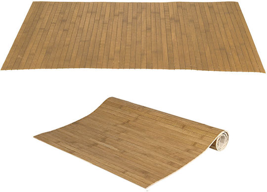 MRShome Covoraș De Baie Din Lemn DF-0044002 Natural Brown 50x80cm