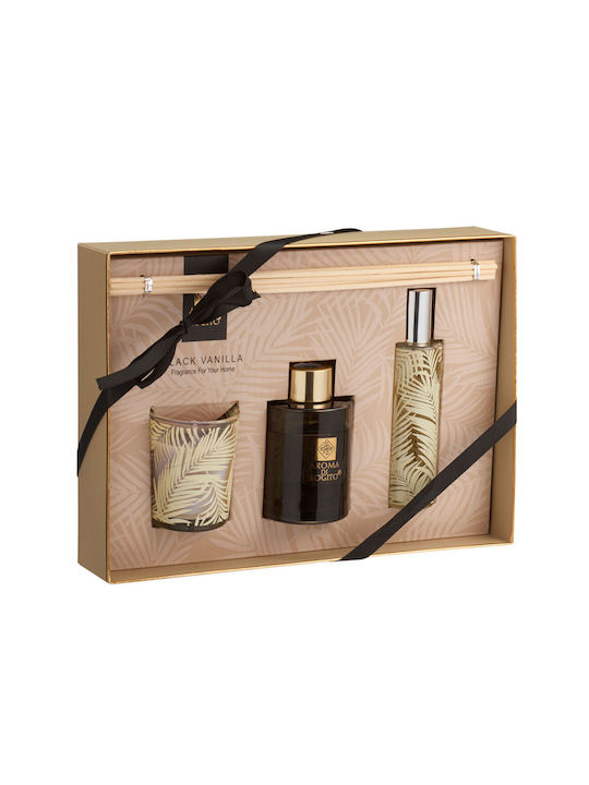 Set of Home Fragrances Black Vanilla Mrshome Mrshome Df-0016001