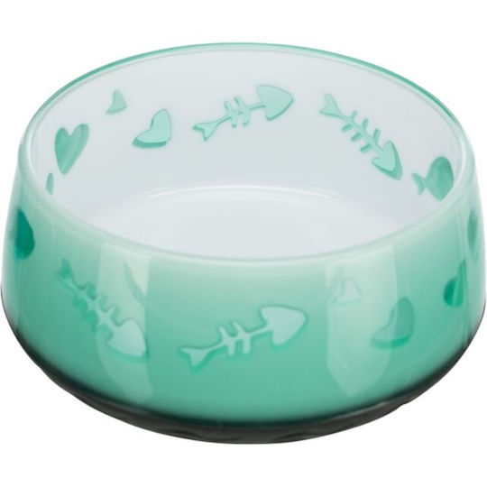 Trixie Lovely Plastic Food and Water Bowl for Cat 300ml