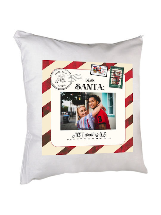 Christmas Pillow Santa 40 X 40 Cm Filling