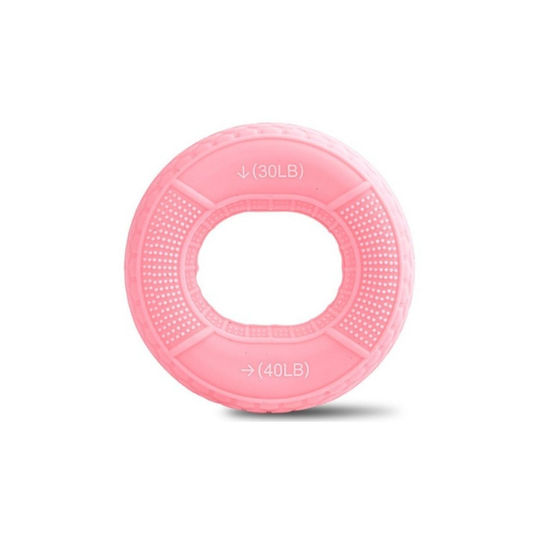 Uncle George Power Gripper Ring for Fingers and Hands Pink with Resistance up to 18kg