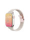 Wearable Strap Resin Bracelet Beige Apple Watch 38 40 41 42mm Series 10 11