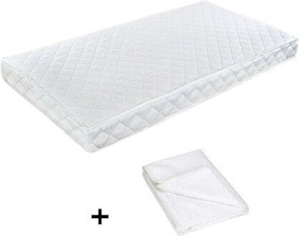 BabyNeeds Saltea Pentru Pătuț cu Fibră de Cocos 60cmx120cmx10cm