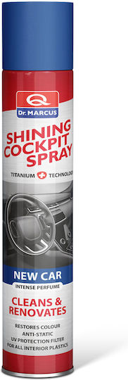 Spray de Curățare pentru Bord Auto cu Parfum Mașină Nouă / Proaspăt 750ml