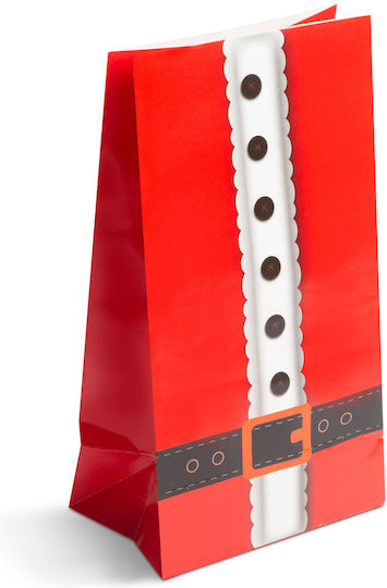 Geantă Hârtie Crăciun Pentru Cadou 23x8.1x12.7cm 4 Bucăți