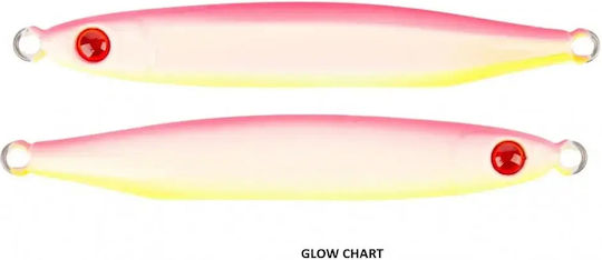 Mustad Jig Artificial Bait Speed Slider Fluorescent 80gr