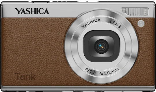 Yashica Tank Компактен Фотоапарат 12MP Оптичен Зуум 8x Кафяв