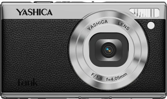 Yashica Tank Compact Camera 12MP Optical Zoom 8x Black